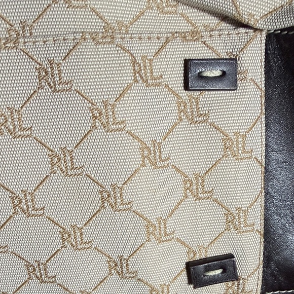 Ralph Lauren Beige and Brown Tote Bag - Picture 6 of 11